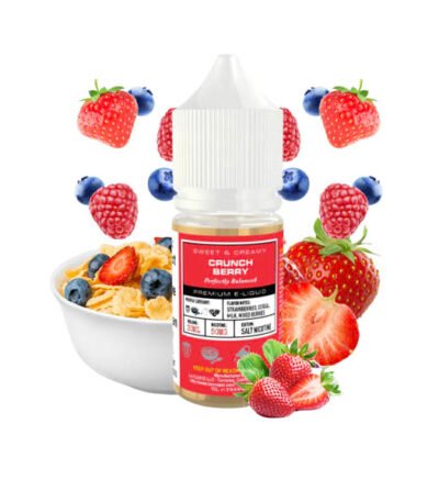 سالت گلس کرانچ بری GLAS Crunch Berry Saltnic