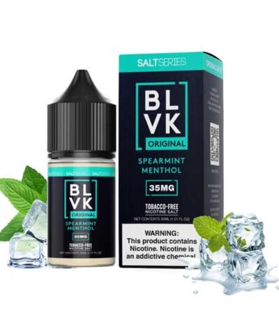 سالت بی ال وی کی نعنا BLVK Spearmint Saltnic