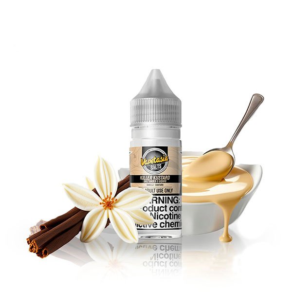 سالت ویپ تازیا کیلر کاستارد Vapetasia Killer Kustard Saltnic سالت ویپ تازیا کیلر کاستارد Vapetasia Killer Kustard Saltnic