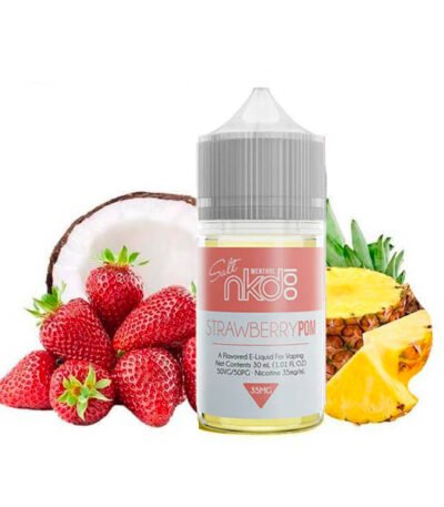 سالت نیکد استرابری پام Naked Strawberry POM Saltnic