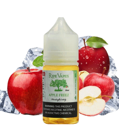 سالت نیکوتین سیب یخ رایپ ویپز Ripe Vapes Apple Freez Saltnic