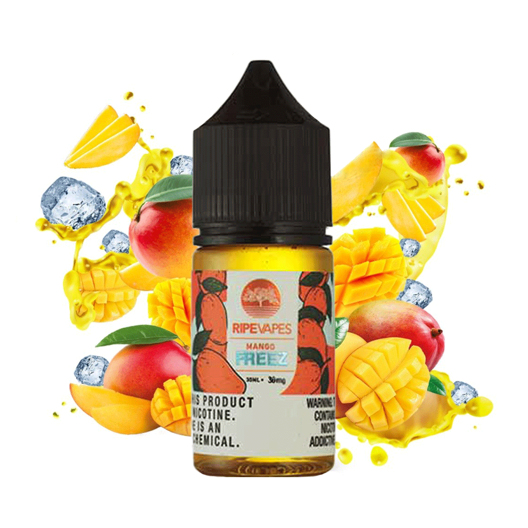 سالت نیکوتین انبه یخ رایپ ویپز Ripe Vapes Mango Freez Saltnic سالت نیکوتین انبه یخ رایپ ویپز Ripe Vapes Mango Freez Saltnic