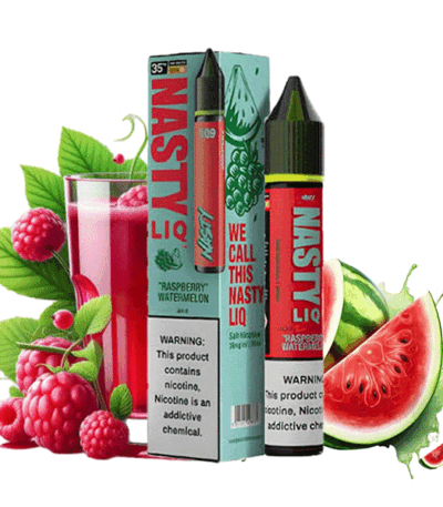سالت نیکوتین تمشک هندوانه نستی Nasty LIQ 109 Raspberry Watermelon Saltnic