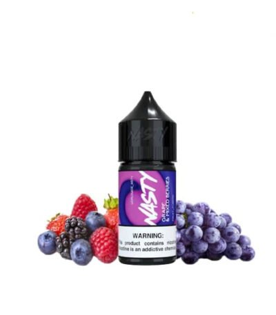 سالت نیکوتین انگور بری نستی Nasty Grape And Mixed Berries Saltnic