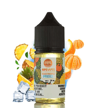 سالت نیکوتین پرتقال آناناس یخ رایپ ویپز Ripe Vapes Orange Pineapple Freez Saltnic