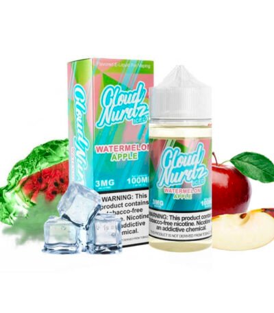 جویس کلاد نوردز هندوانه سیب یخ Cloud Nurdz Watermelon Apple ICED
