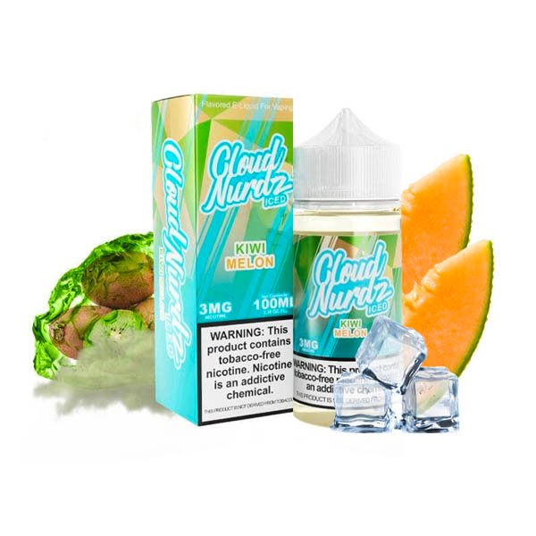 جویس کلاد نوردز کیوی ملون یخ Cloud Nurdz Kiwi Melon ICED جویس کلاد نوردز کیوی ملون یخ Cloud Nurdz Kiwi Melon ICED