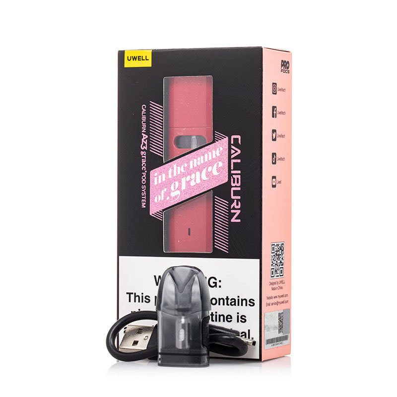 Uwell-Caliburn-AZ3-Grace-Pod-Kit-Package