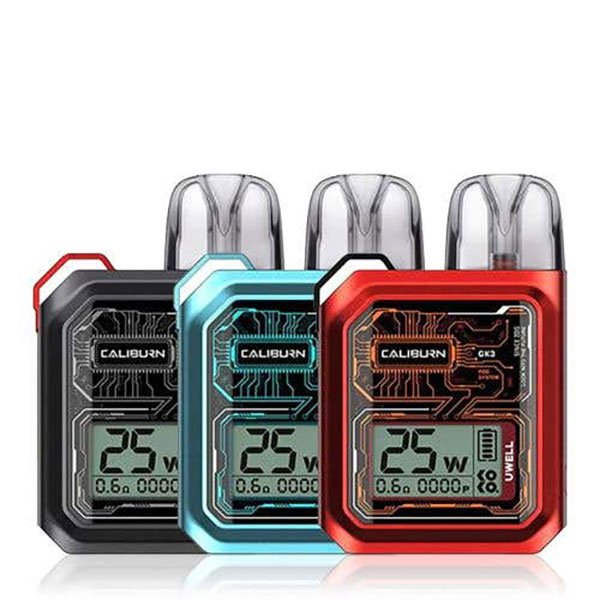 پاد سیستم کالیبرن GK3 یوول UWELL Caliburn GK3 Pod پاد سیستم کالیبرن GK3 یوول UWELL Caliburn GK3 Pod