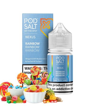 سالت نیکوتین پاستیل میوه ای پاد سالت Pod Salt Rainbow