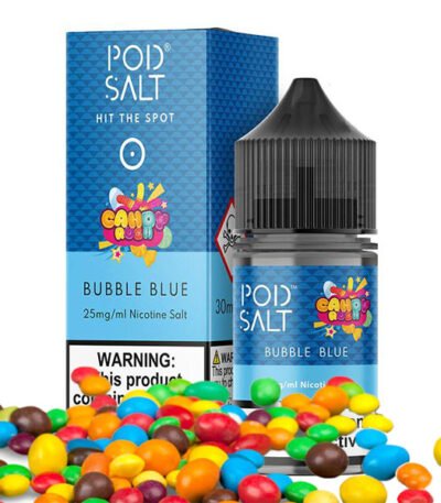 سالت نیکوتین آدامس بادکنکی پاد سالت Pod Salt Bubble Blue