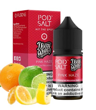 سالت نیکوتین پرتقال لیمو تمشک پاد سالت Pod Salt Pink Haze