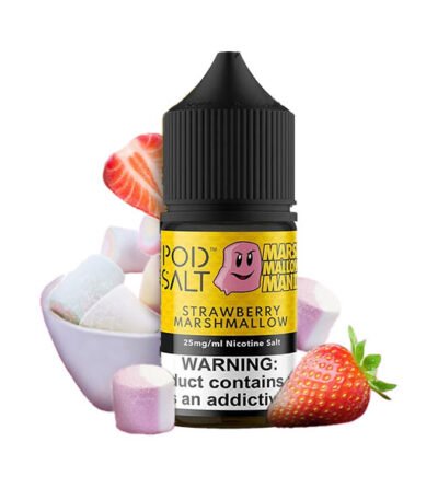 سالت نیکوتین مارشمالو توت فرنگی پاد سالت Pod Salt Marshmallow Strawberry