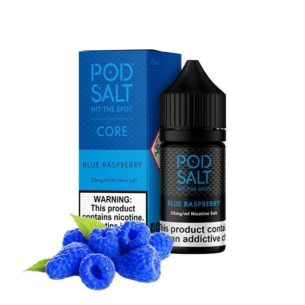 سالت نیکوتین تمشک آبی پاد سالت Pod Salt Blue Raspberry سالت نیکوتین تمشک آبی پاد سالت Pod Salt Blue Raspberry