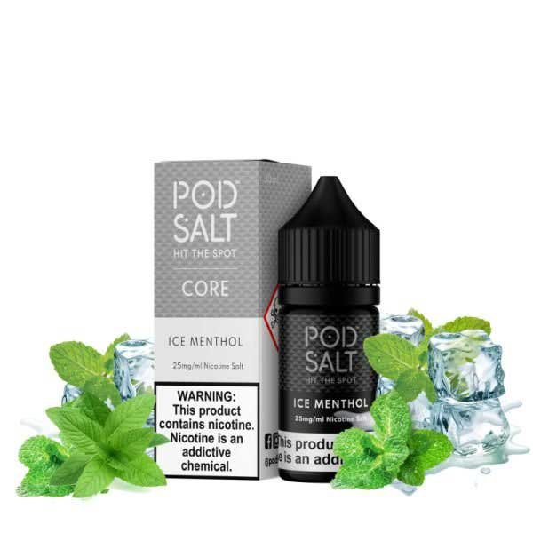سالت نیکوتین منتول یخ پاد سالت Pod Salt Menthol ICED سالت نیکوتین منتول یخ پاد سالت Pod Salt Menthol ICED