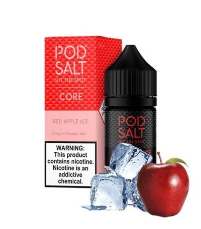سالت نیکوتین سیب قرمز یخ پاد سالت Pod Salt Red Apple ICED