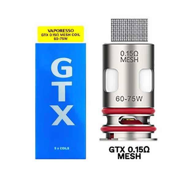 کویل جی تی ایکس ویپرسوVaporesso GTX Coil 0.15 کویل جی تی ایکس ویپرسوVaporesso GTX Coil 0.15