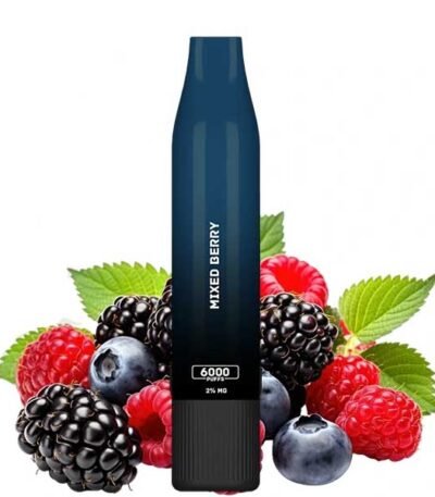 پاد یکبار مصرف دی پی اس ۶۰۰۰ پاف میکس بری Dps Mixed Berry 6000 puff Disposable