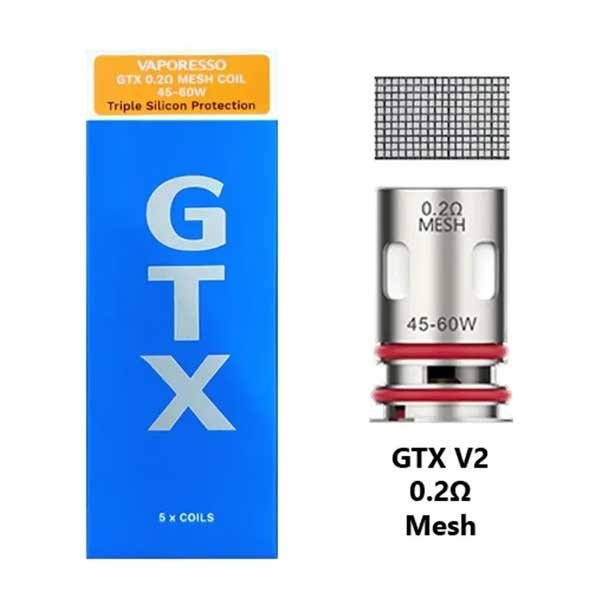 کویل جی تی ایکس ویپرسوVaporesso GTX Coil 0.2 کویل جی تی ایکس ویپرسوVaporesso GTX Coil 0.2