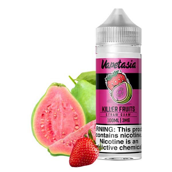 جویس استراگوا ویپتازیا ۱۰۰میل Vapetasia Straw Guaw 100ML جویس استراگوا ویپتازیا ۱۰۰میل Vapetasia Straw Guaw 100ML