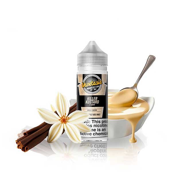 جویس کیلر کاستارد ویپتازیا ۱۰۰میل Vapetasia Kiler Kustard 100Ml جویس کیلر کاستارد ویپتازیا ۱۰۰میل Vapetasia Kiler Kustard 100Ml