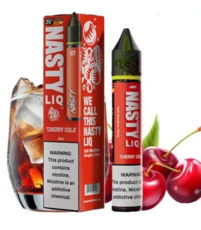 سالت نیکوتین نوشابه گیلاس نستی Nasty LiQ 87 Cherry Cola Saltnic