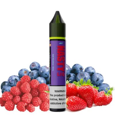 سالت نیکوتین بلوبری رسپری توت فرنگی نستی Nasty LiQ 108 Blueberry Raspberry Strawberry Saltnic
