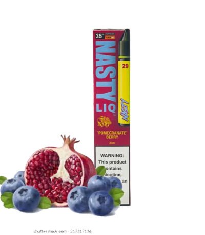 سالت نیکوتین انار و بری نستی Nasty LiQ 29 Pomegranate Berry Saltnic