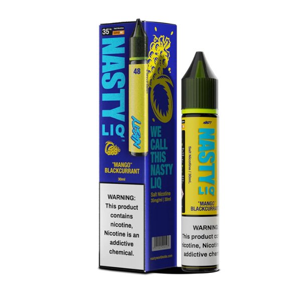 سالت نیکوتین انبه بلک کارنت نستی Nasty LiQ 48 Mango Black Currant Saltnic سالت نیکوتین انبه بلک کارنت نستی Nasty LiQ 48 Mango Black Currant Saltnic