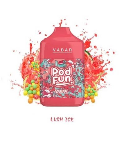 پاد یکبار مصرف وبار ۱۰۰۰۰ پاف لاش آیس Vabar Lush Ice 10000 Puff Disposable
