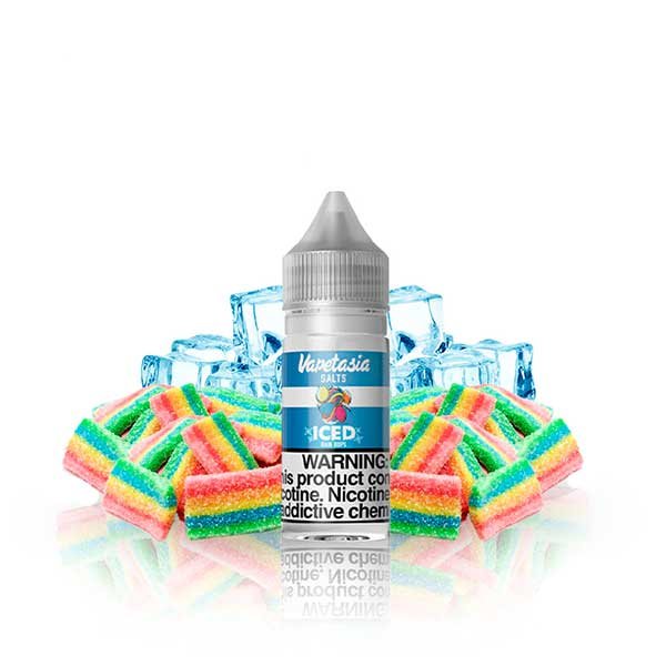 سالت نیکوتین ویپتاسیا راین بوپز Vapetasia Rain Bops Ice Saltnic سالت نیکوتین ویپتاسیا راین بوپز Vapetasia Rain Bops Ice Saltnic