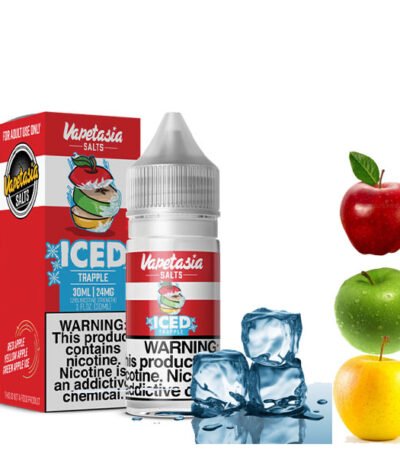 سالت نیکوتین ویپتازیا تیری اپل یخ Vapetasia Trapple Ice Saltnic