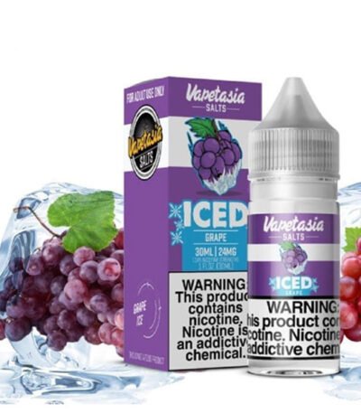 سالت نیکوتین ویپتاسیا انگور یخ Vapetasia Grape Ice Saltnic