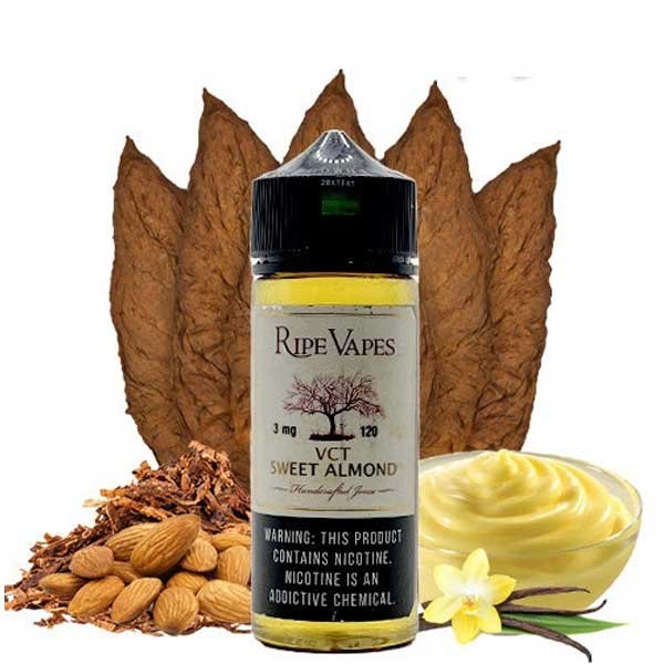 جویس وی سی تی الموند رایپ ویپ ۱۲۰ میل Ripe Vapes Vct Sweet Almond