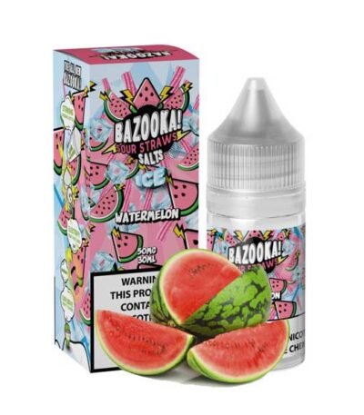 سالت نیکوتین واترملون بازوکا Bazooka Watermelon Saltnic