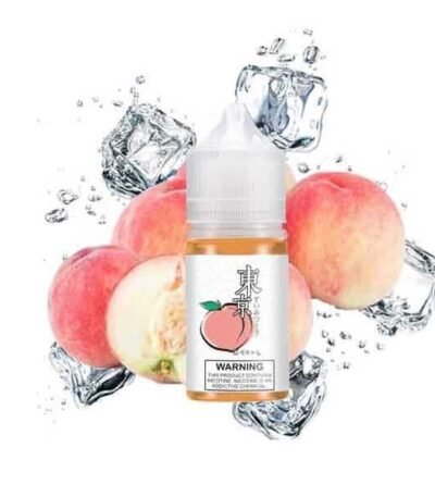 سالت نیکوتین هلو یخ توکیو Tokyo Peach Iced Saltnic