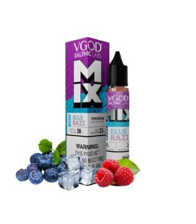 سالت نیکوتین بلوبری رزبری یخ ویگاد VGOD Blueberry Raspberry Iced Saltnic