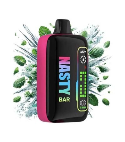 پاد یکبار مصرف نستی ۲۰۰۰۰ پاف نعنا یخ Nasty 20000 Puff