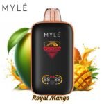 پاد یکبار مصرف انبه سلطنتی ۲۰۰۰۰ مایلی Myle Turbo 20000 Royal Mango Disposable
