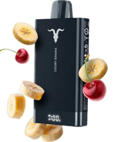 پاد یکبار مصرف ایگنایت ۸۰۰۰ پاف موز گیلاس Ignite Banana Cherry Disposable