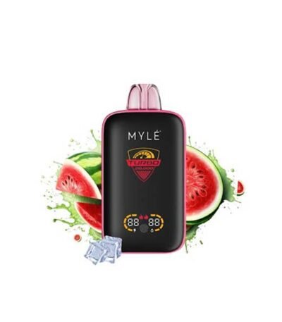 پاد یکبار مصرف ۲۰۰۰۰ پاف مایل توربو یخ لاش Myle Turbo Lush Ice Disposable