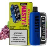 پاد یکبار مصرف نستی ۲۰۰۰۰ پاف انگور بری Nasty 20000 Puff