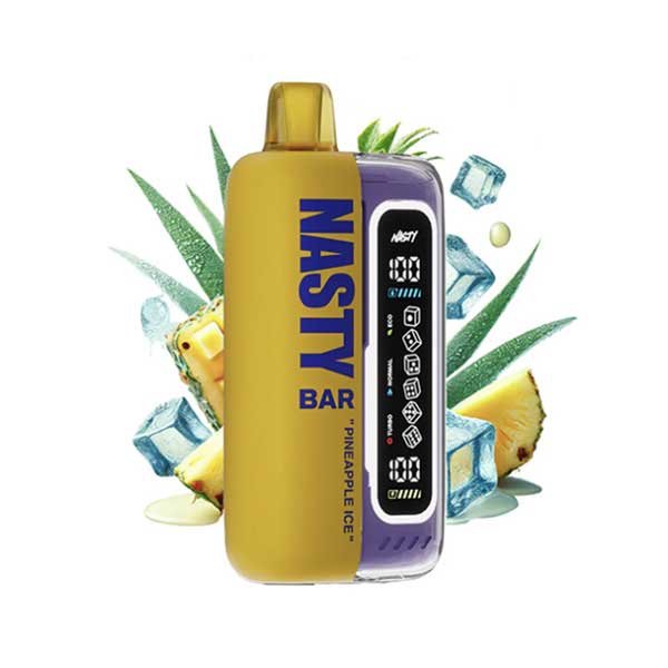 پاد یکبار مصرف نستی ۲۰۰۰۰ پاف آناناس یخ Nasty 20000 Puff