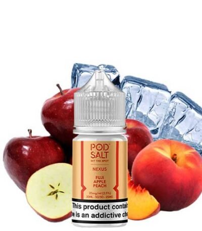 سالت نیکوتین سیب هلو یخ پادسالت Pod Salt