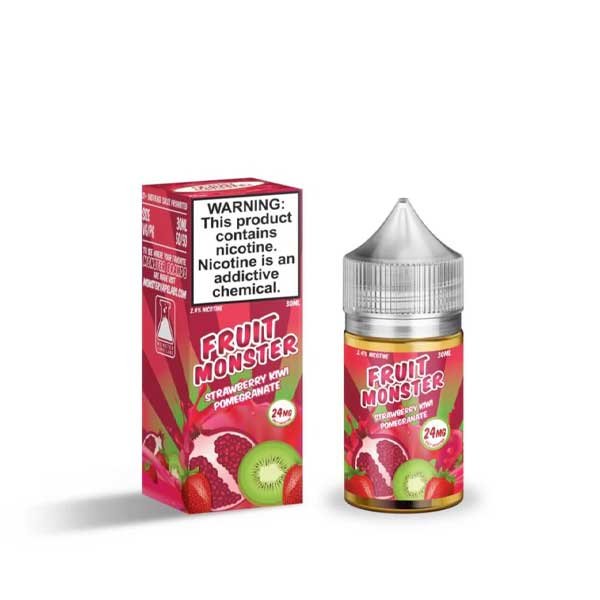 سالت نیکوتین انار کیوی توت فرنگی مانستر Monster Strawberry Kiwi Pmegranate سالت نیکوتین انار کیوی توت فرنگی مانستر Monster Strawberry Kiwi Pmegranate