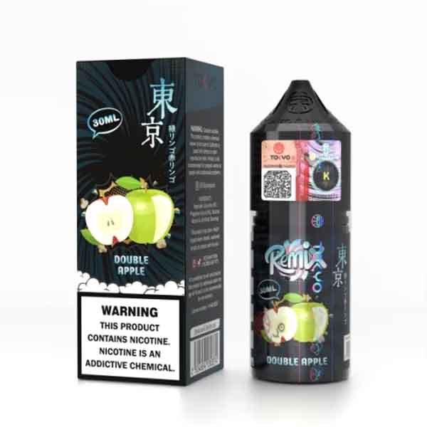 سالت نیکوتین ریمیکس دوسیب توکیو Tokyo Remix Double Apple Salt سالت نیکوتین ریمیکس دوسیب توکیو Tokyo Remix Double Apple Salt