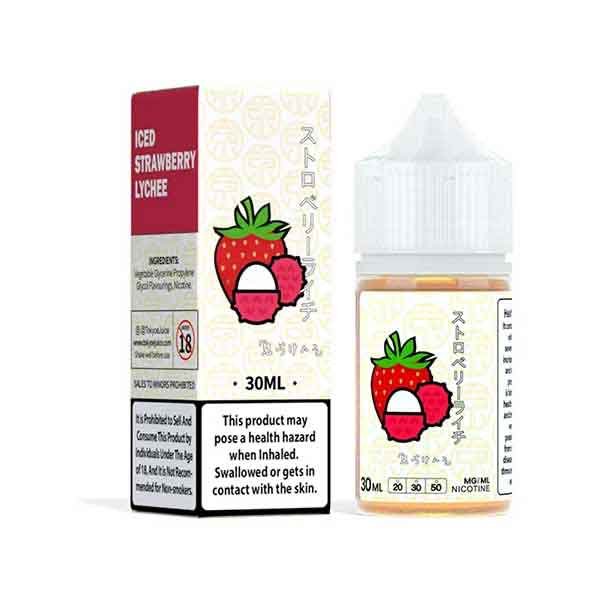 سالت نیکوتین آیس توت فرنگی لیچی توکیو Tokyo Ice Strawberry Lychee Salt سالت نیکوتین آیس توت فرنگی لیچی توکیو Tokyo Ice Strawberry Lychee Salt