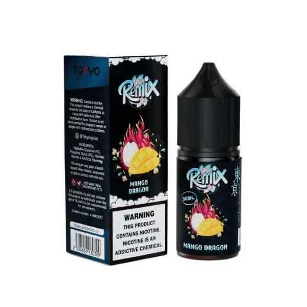 سالت نیکوتین ریمیکس دراگون انبه توکیو Tokyo Remix Mango Dragon Salt
