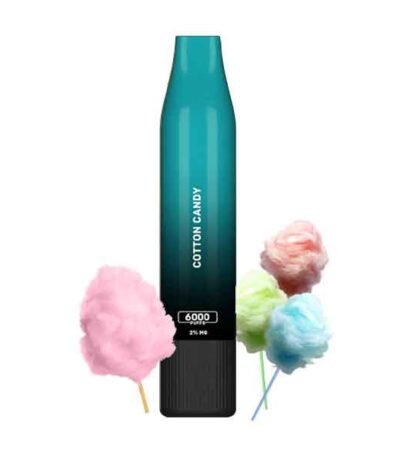 پاد یکبار مصرف دی پی اس ۶۰۰۰ پاف پشمک آبنبات Dps Cotton Candy