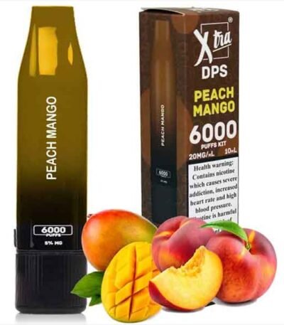 پاد یکبار مصرف دی پی اس ۶۰۰۰ پاف هلو انبه Dps Peach Mango